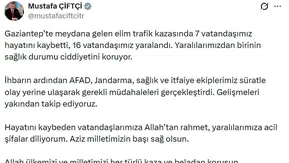 Gaziantep'ten gelen acı haber: Otobüs ve otomobilin karıştığı kazada bilanço ağır