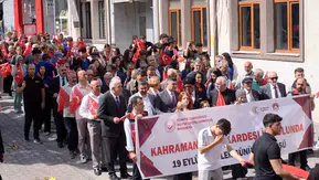 Artvin sokaklarında vefa yürüyüşü: Kahramanlar için tek yürek oldular
