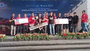 Eskişehirli genç mühendis adaylarından Malatya semalarında büyük başarı