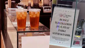 Buzsuz içecek için 20 TL fark istediler: İnceleme altına alındılar