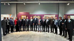 Fırçanın üniformalı ustaları Ankara'da buluştu: Tarih ve sanat aynı tuvalde