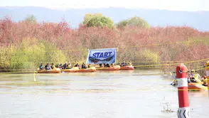 Murat Nehri rafting şampiyonası ile hareketlendi