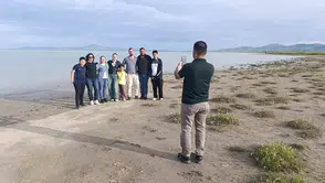 Kırşehir’in kuş cenneti bayramda dolup taştı