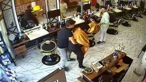 Nevşehirde berberin soğukkanlı hamlesi hayat kurtardı