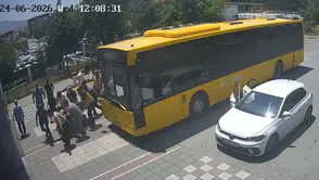 Malatya’da otobüs şoförü hayat kurtardı