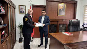 Alaplı'da jandarma personeline üstün hizmet ödülü verildi
