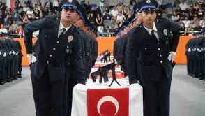 Bayburt’ta yeni mezun 342 polis göreve hazır