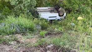 Burdur Gölhisar yolunda trafik kazası 1 can kaybı
