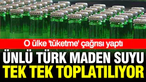 İsviçre'den Türk maden suyuna şok karar: Raflardan toplattılar
