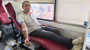 Şuhut halkı hayat kurtarmak için sıraya girdi