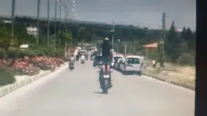 Kilis'te akrobatik sürüşe ağır fatura