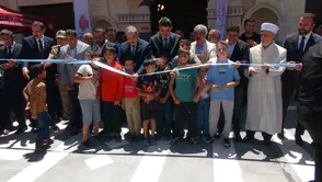 Kilis deprem izlerini siliyor iki cami kapılarını tekrar açtı