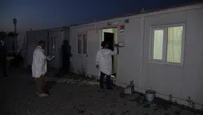 Malatya'da konteyner kentte acı haber