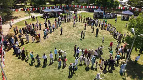 Kahramanmaraşlı özel çocuklar baharı doyasıya kutladı