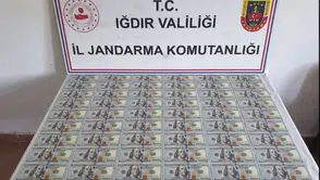 Iğdır yolunda 10 bin dolarlık sahte para operasyonu