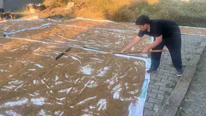 Kırşehir’de kışlık bulgur mesaisi başladı