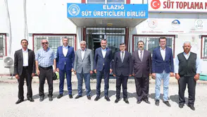 Elazığ süt üreticisine ve sofralara yeni tesis desteği