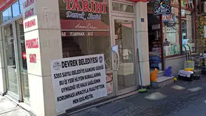 Devrek zabıtası hijyen kurallarını hiçe sayan fırını mühürledi