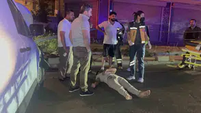 Çorlu yolunda korkutan gece yarısı kazası