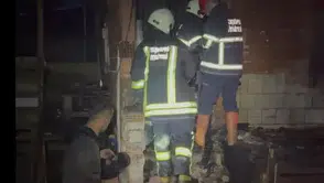 Taşköprü’de bir köy evi küle döndü