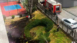 Zonguldak'ta öğrenci yurdunda yangın korkusu yaşandı