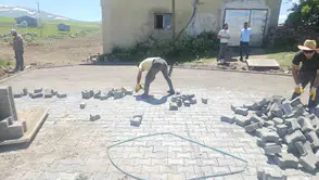 Kağızman Tunçkaya Köyü çamurdan kurtuluyor
