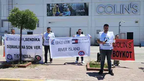 Uşak’ta Colin’s grevinde 34. gün İşçiler haklarını arıyor