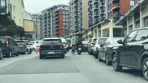 Seyrantepe’de motosikletle köpeğini koşturan sürücüye para cezası verildi