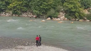 Alara Çayı'nda kaybolan genci arama çalışmaları durduruldu