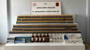 Viranşehir'de jandarma kaçak ürün operasyonu yaptı