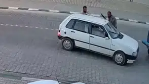 Hatay’da kuzen dehşeti kamerada