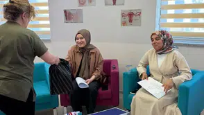 Ayancık'ta anne adaylarına ücretsiz doğum eğitimi veriliyor