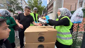 Sincan'da sınav günü öğrencilere kahvaltı desteği