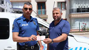 Amasya sokaklarında örnek davranış