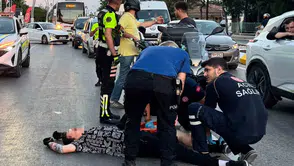 Edirne’de motosikletler çarpıştı Bir sürücü hastanelik oldu