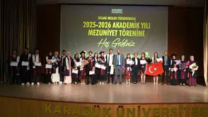 Karabük Üniversitesinde mezuniyet heyecanı yaşandı