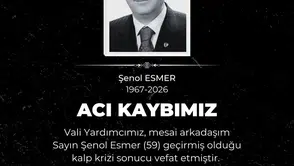 Kayseri Vali Yardımcısı Şenol Esmer kalp krizi sonucu vefat etti
