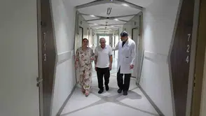 İnşaattan düşüp komaya giren Malkhaz Samsun’da hayata döndü