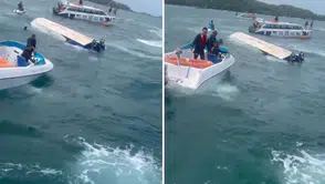 Tatil kabusa döndü: Sürat teknesi alabora oldu, 15 kişi hayatını kaybetti