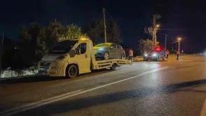 Isparta Yalvaç yolunda motosiklet kazası