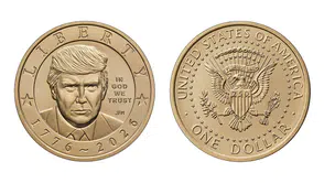 ABD 250'nci yılı kutlamak için Trump portreli altın para basıyor