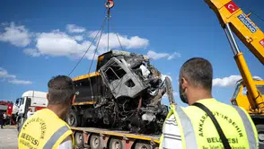 Feci kaza: Freni boşalan hafriyat kamyonu iki can aldı
