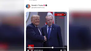 Trump Ankara ziyaretinden görüntüleri kendi hesabından paylaştı