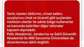 Üniversiteye dönüş kapısı resmen açıldı