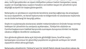 İletişim Başkanlığı'ndan İsrail yönetimine sert yanıt