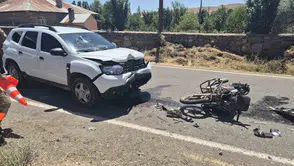 Bingöl Sancak’ta motosiklet kazası 3 kişi hastaneye kaldırıldı