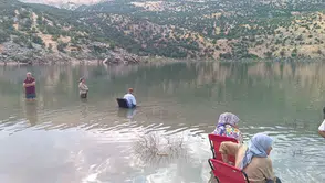 Adıyaman'ın dağlarında gizlenen şifa kaynağı Sülüklü Göl doldu taştı