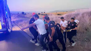 Bingöl yolunda otomobil kontrolden çıktı