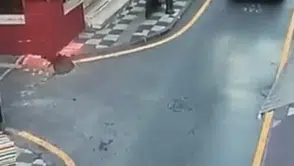 Polisten kaçan sürücü kaldırımda Vali Yardımcısına çarptı