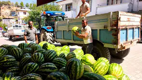 Çemişgezek topraklarından gelen doğal lezzet Hıdıroz Karpuzu tezgahlarda